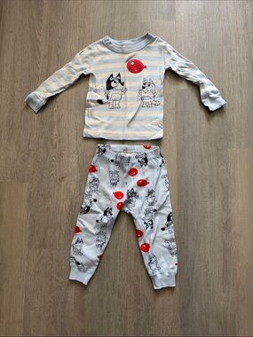 Hanna Andersson- 2T Bluey Pajama Set, Gently Used Condition.